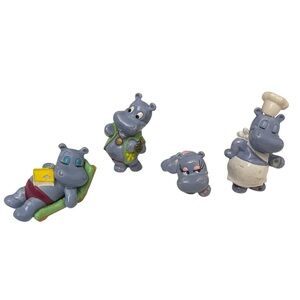 KINDER SURPRISE SET Happy Hippos (4) cruise 1992